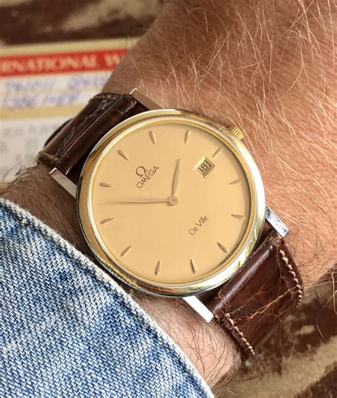 vintage mens omega deville watch|omega de ville vintage quartz.